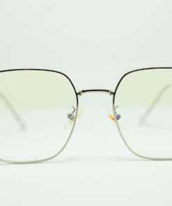 Prescription glasses semi round silver