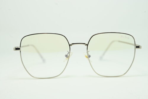 Prescription glasses semi round silver