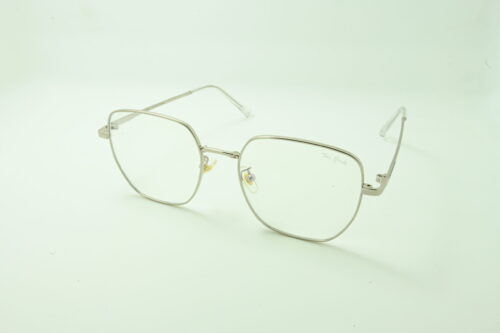 Prescription glasses semi round silver