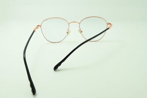 Glasses Semi-Round Thin Metal Rose-Gold avilable in kathmandu nepal