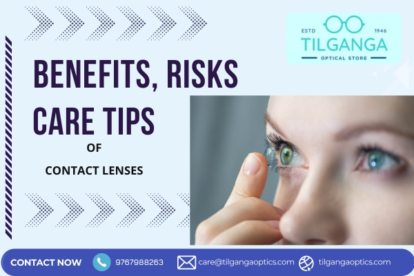 Benefits risks and care tips for contact lenses in nepal