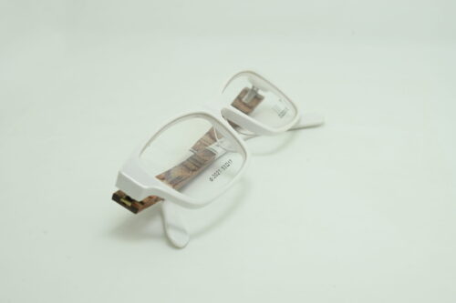 Clear frame glasses designer