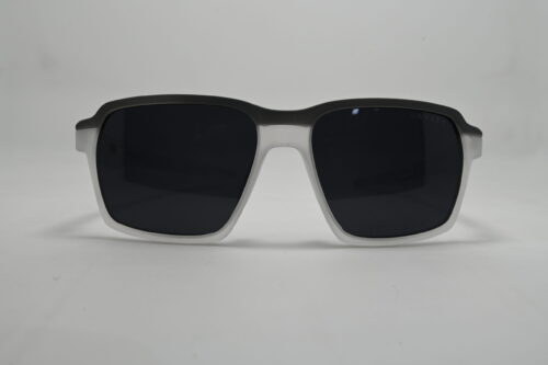 Transparent frame sunglasses black