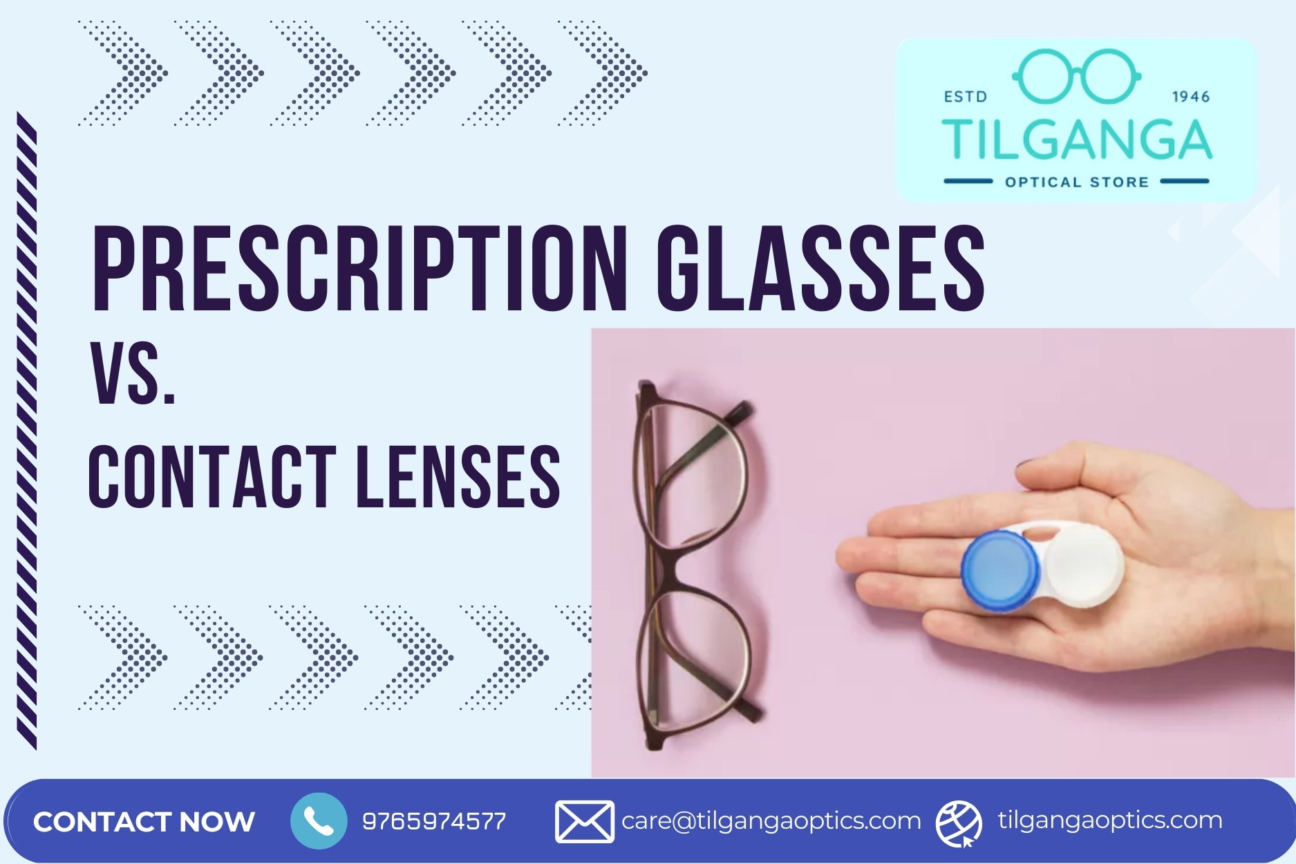 Prescription vs Contact Lenses