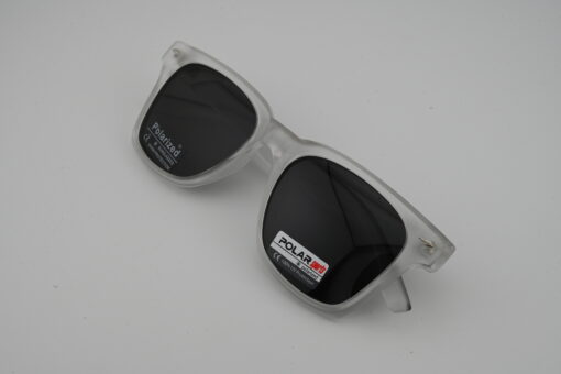 transparent black frame sunglasses