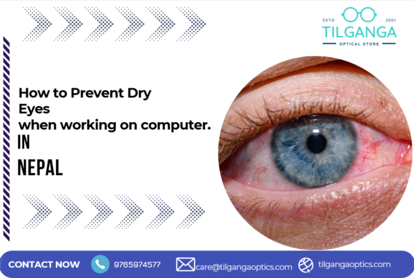How to Prevent Dry Eyes When Working on a Computer